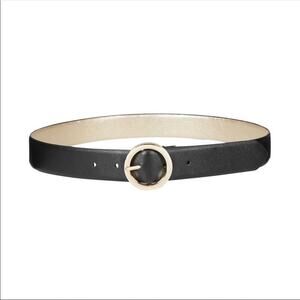 Steve Madden Black and White Reversible Belt Size Small
